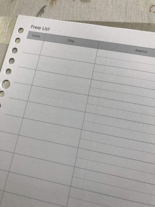 複数のリフィルを並べた全体イメージ