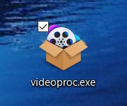 VideoProc Converter インストーラーのアイコン
