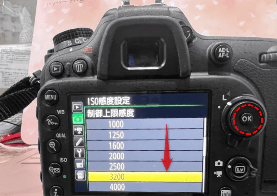 Nikon D7200 ISO感度