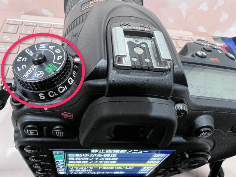 Nikon ISO値変更