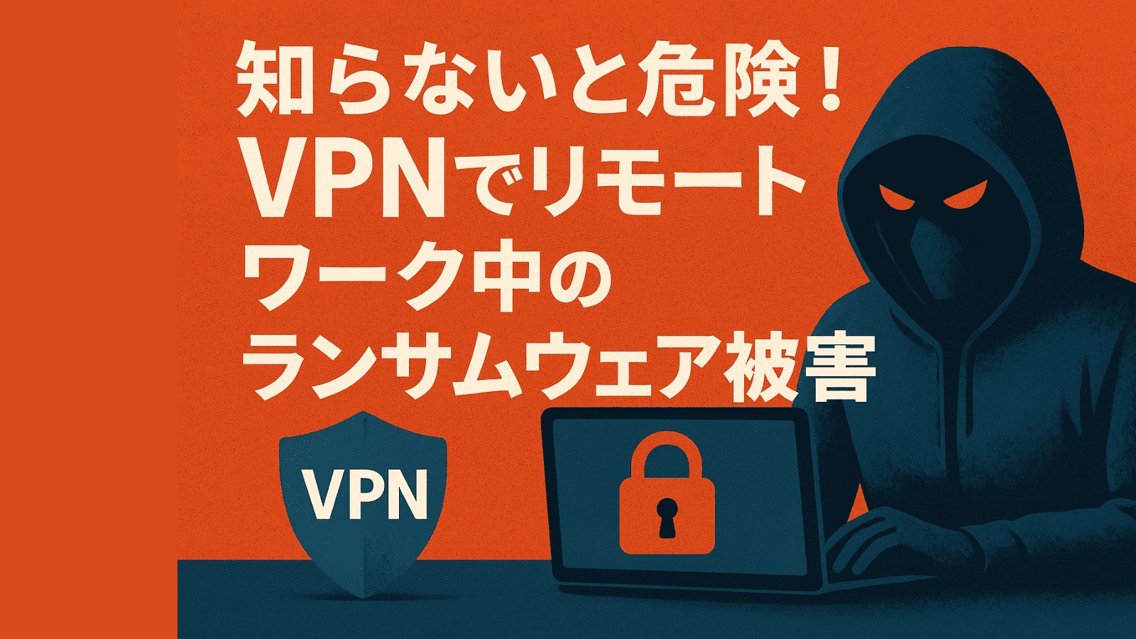 ランサムウェア被害　VPN