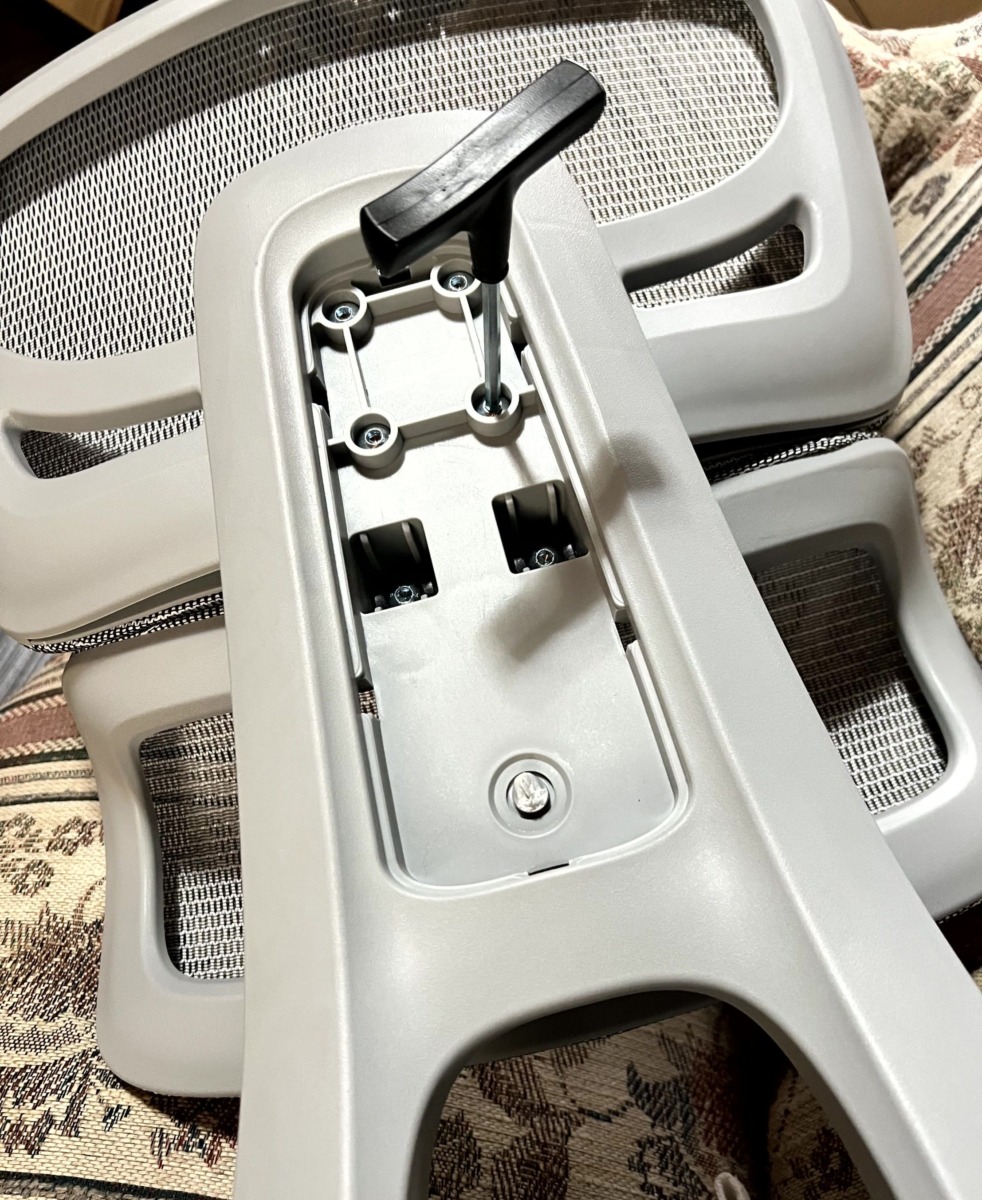 Aerlix 背もたれカバーの取り付け