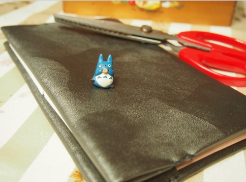 手作り手帳カバーの完成形