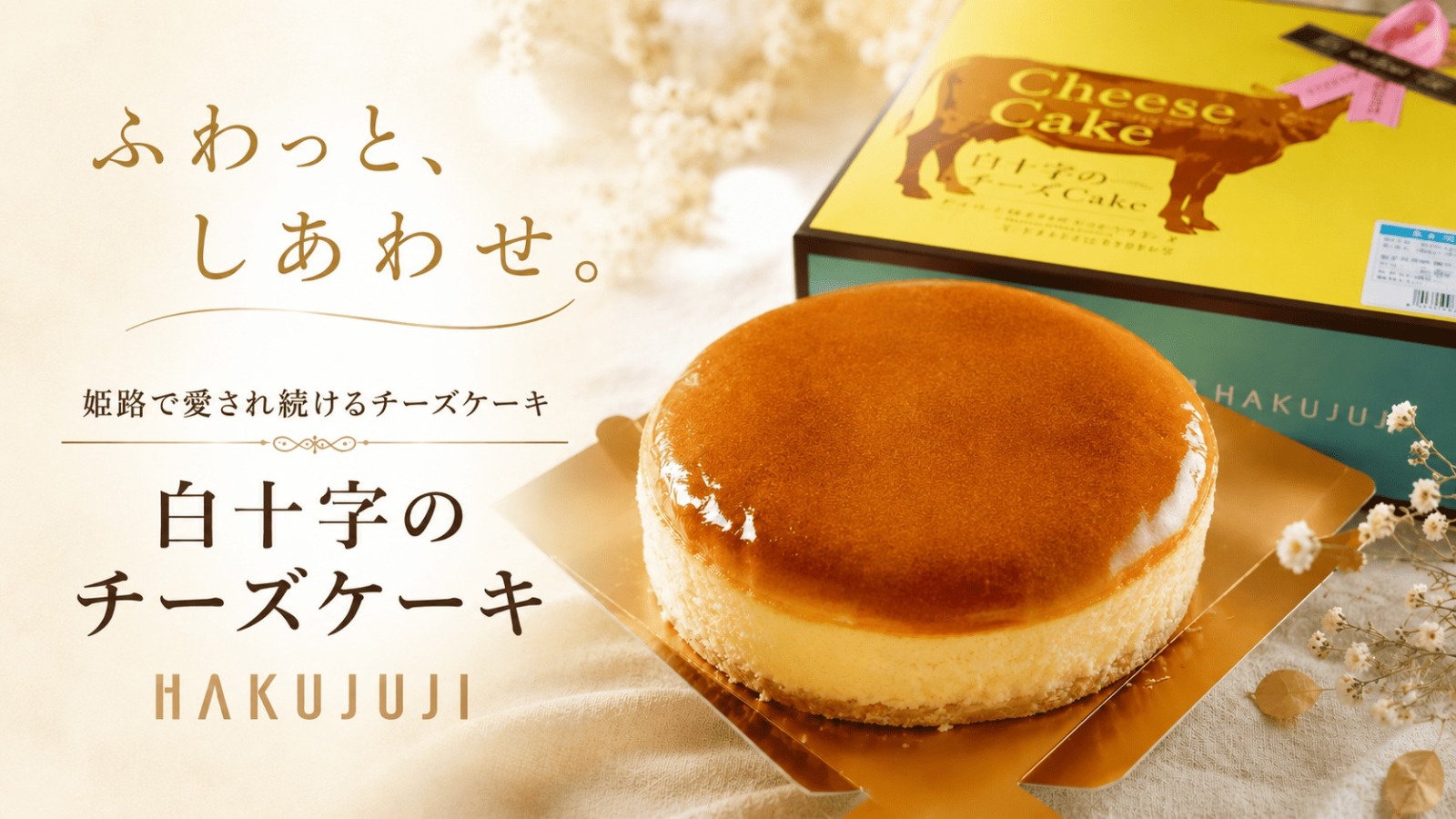 白十字 チーズケーキ