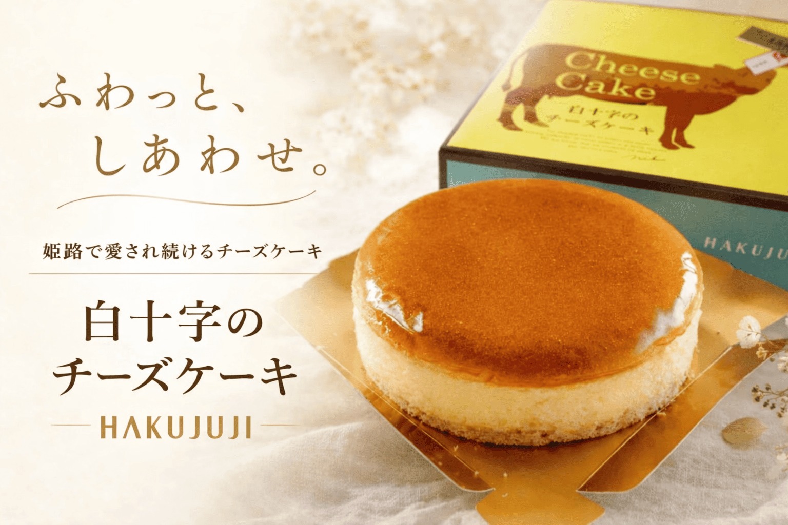 白十字　チーズケーキ