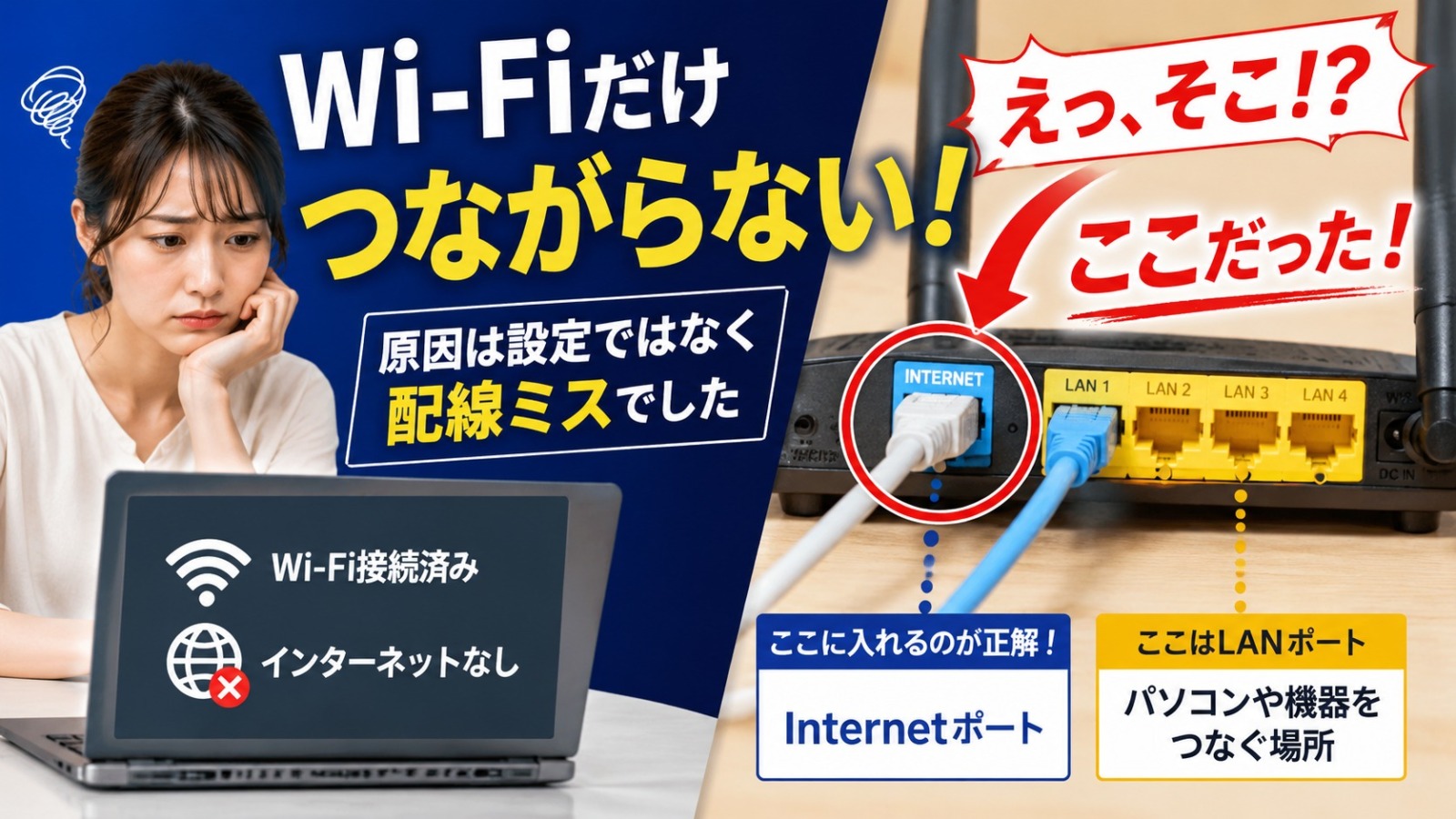 バッファロー Wi-Fi繋がらない