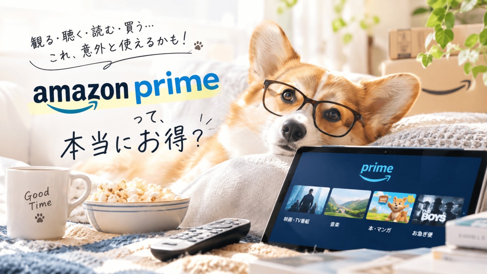 Amazonプライム登録