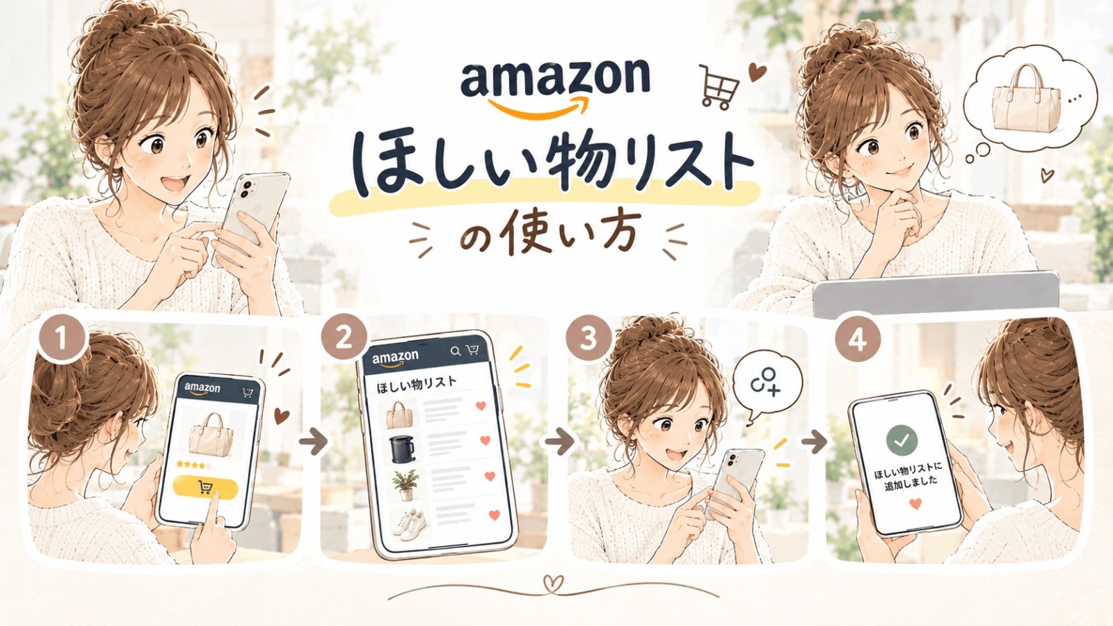 Amazonのほしい物リスト