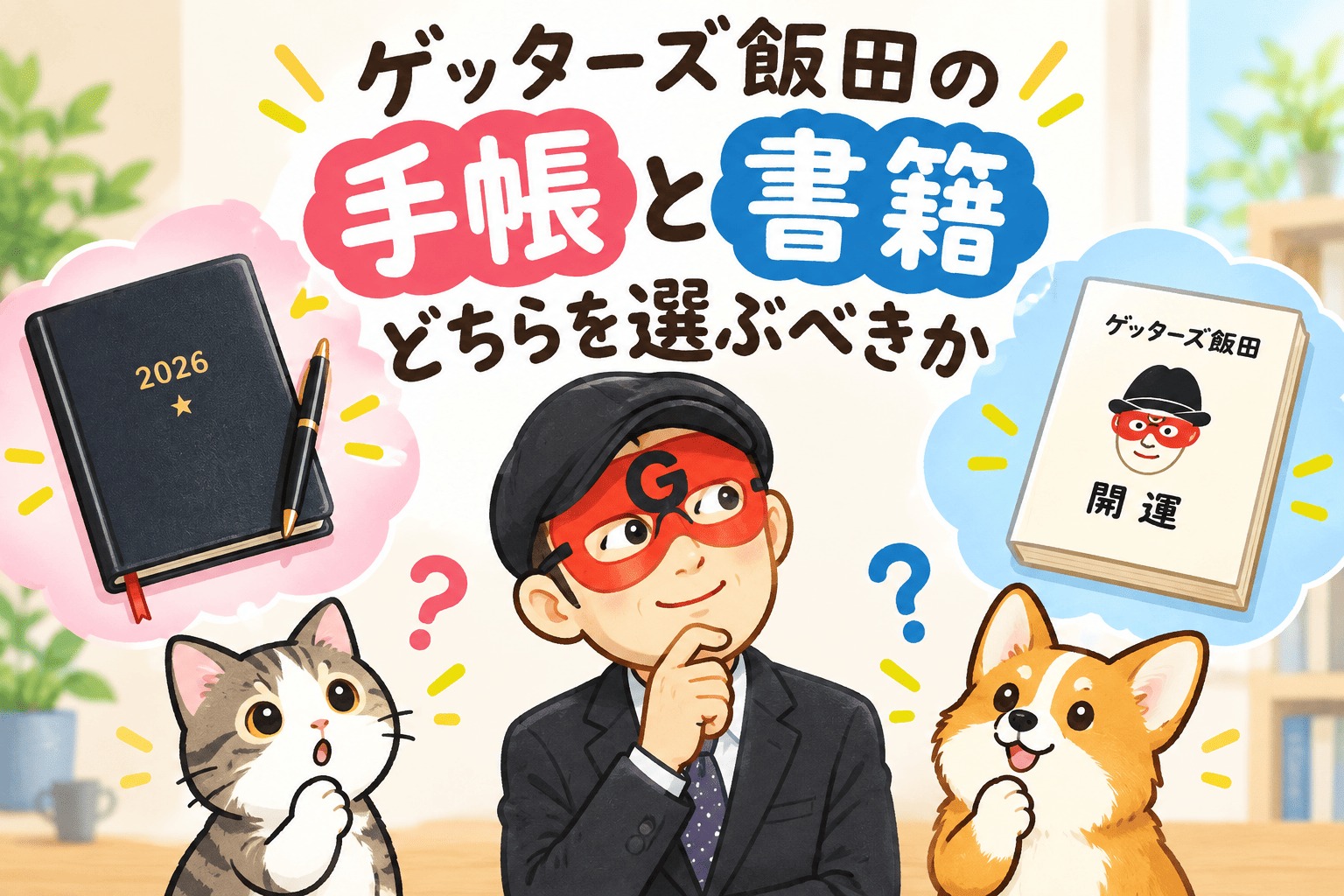 手帳と書籍、どちらを選ぶ