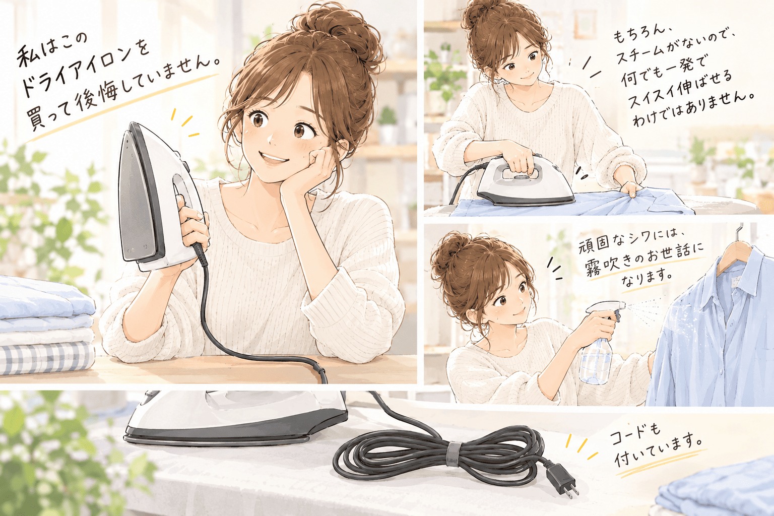 ドライアイロン