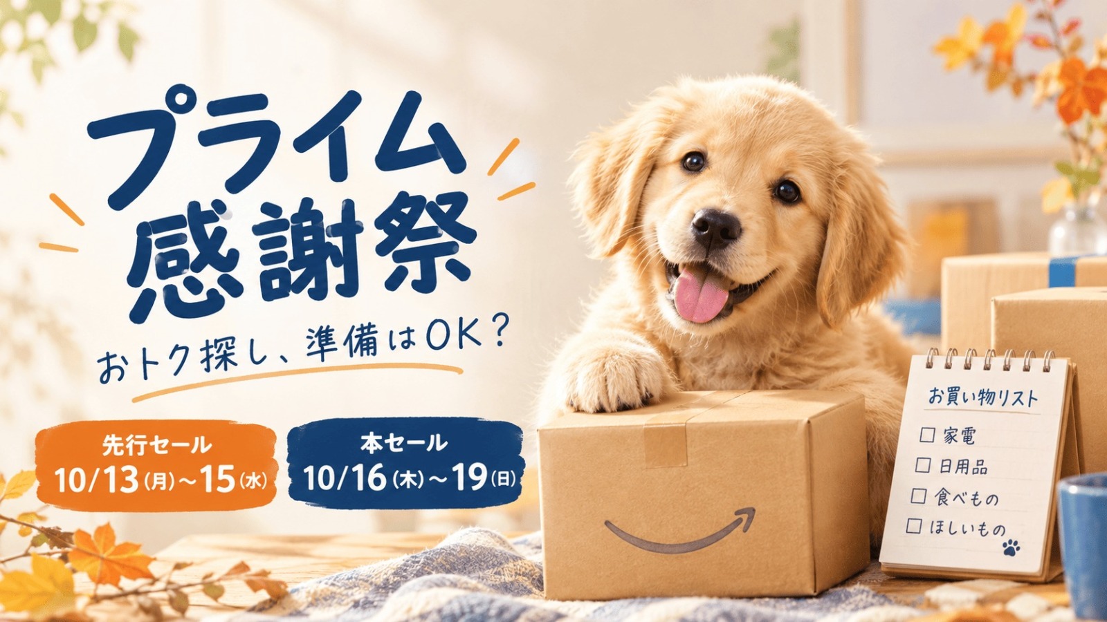 Amazonプライム感謝祭